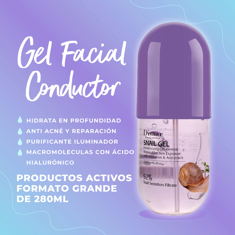 Gel Facial Conductor Baba de Caracol