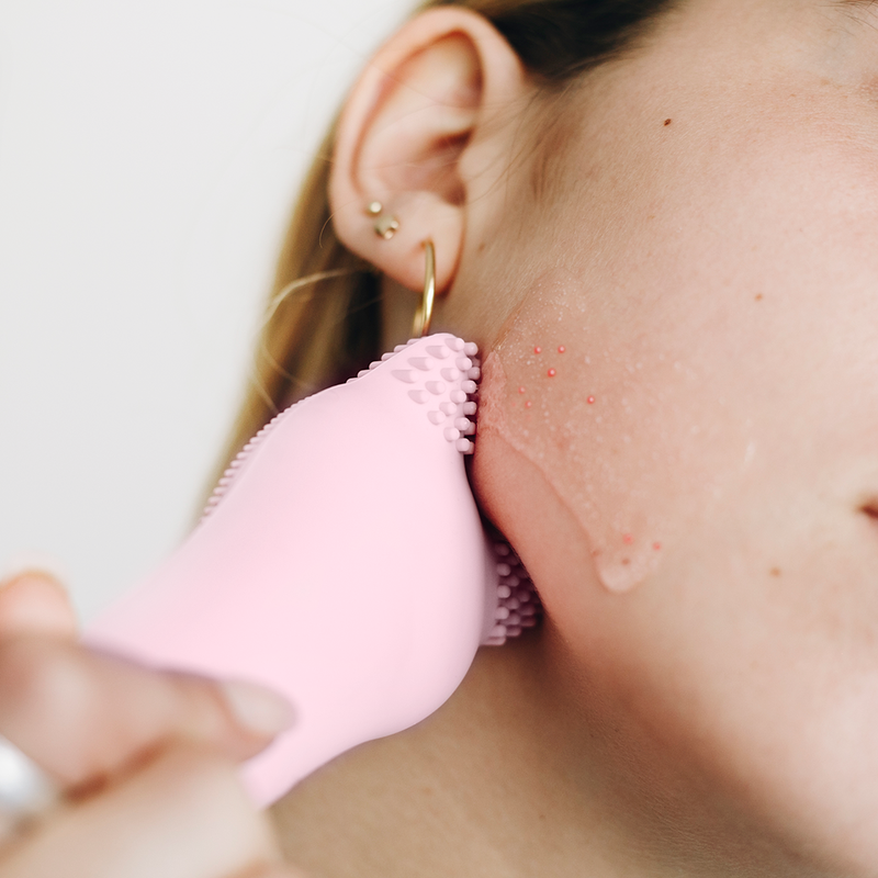 VAIOLET LIMPIADOR FACIAL ULTRASÓNICO ROSADO