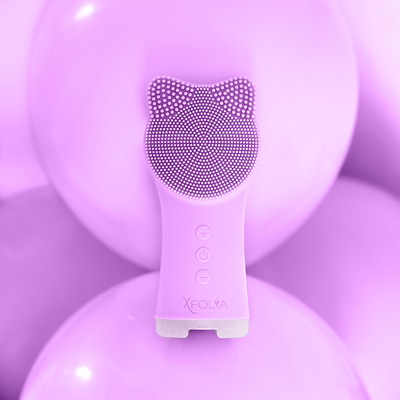 VAIOLET LIMPIADOR FACIAL ULTRASÓNICO MORADO