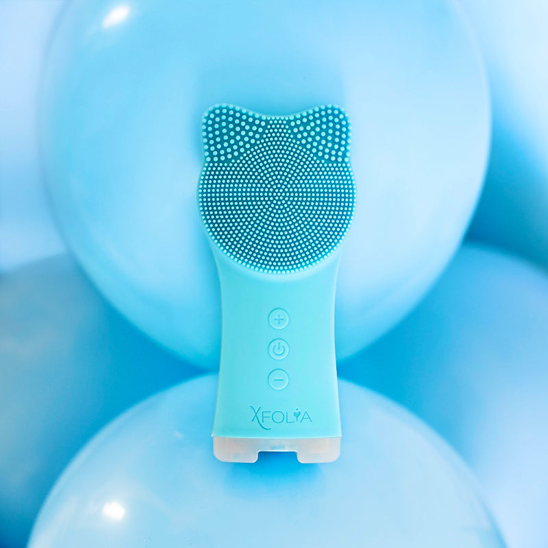 VAIOLET LIMPIADOR FACIAL ULTRASÓNICO CELESTE